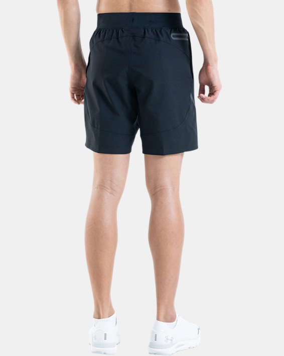 Men's UA Unstoppable Shorts in Black image number 1
